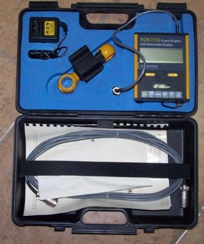 RON 2125 5t Crane Scale Dynamometer 10,000 X 5 lb, Light Weight,Low headroom,New