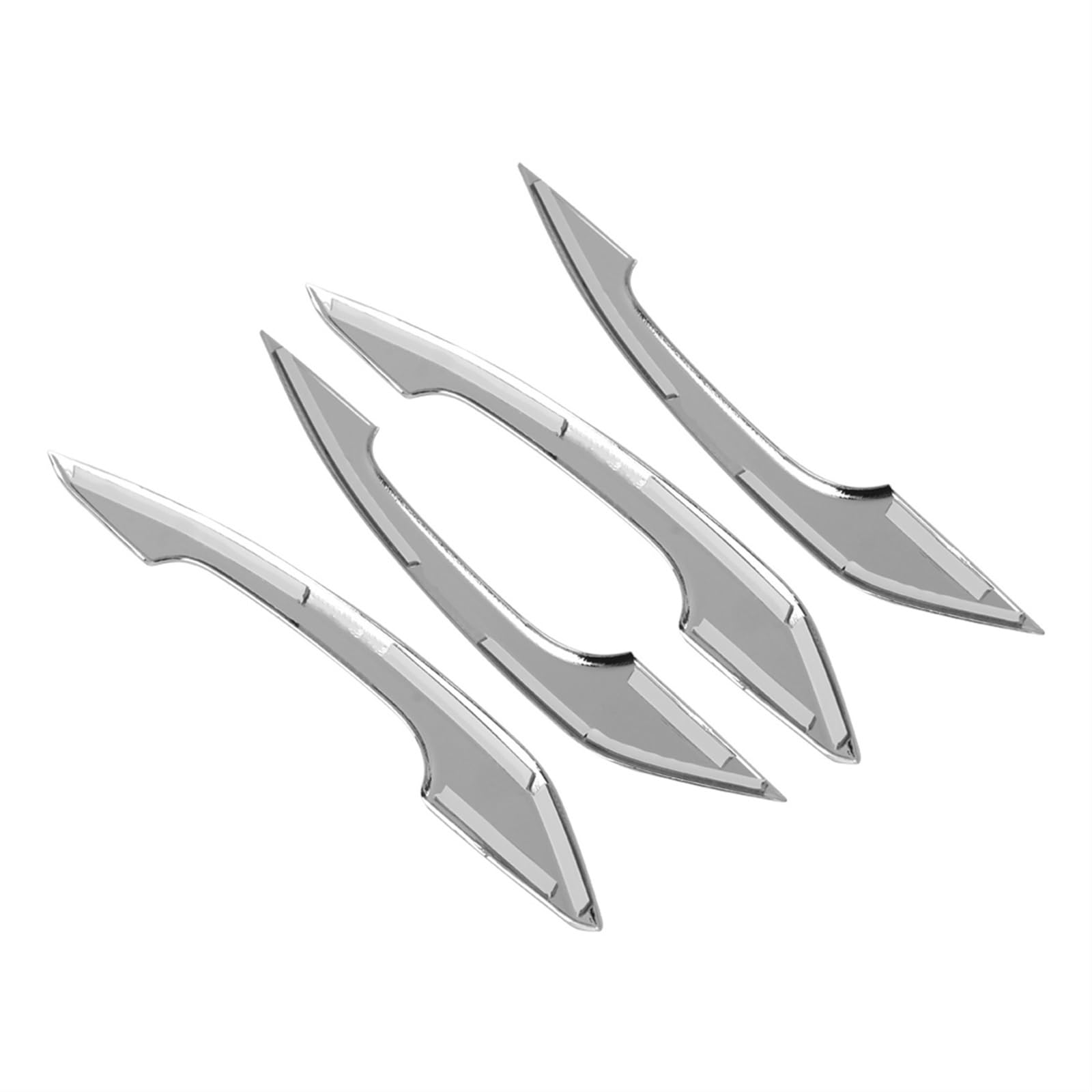 HJKDSZ Car Accessories Door Handle Trim ABS Exterior Strip Cover Decorative for A4 2017-2020