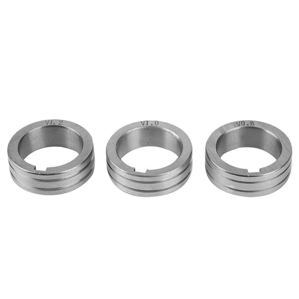 Welding Wire Feeding Wheel, Welding Machine Wire Feeding Roll 30mm/1.18in Steel Wire Feeder Roller 0.8/1.0/1.2 Wire, Arc Welding Electrode Holders (0.8mm)