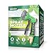 Signature Garden Heavy-Duty Water Hose Spray Nozzle - Comfort-Grip Hose Attachment - 8 Different Spray Patterns - Garden Hose Nozzle for Watering Lawns & Gardens, Washing Cars & Pets (Green)