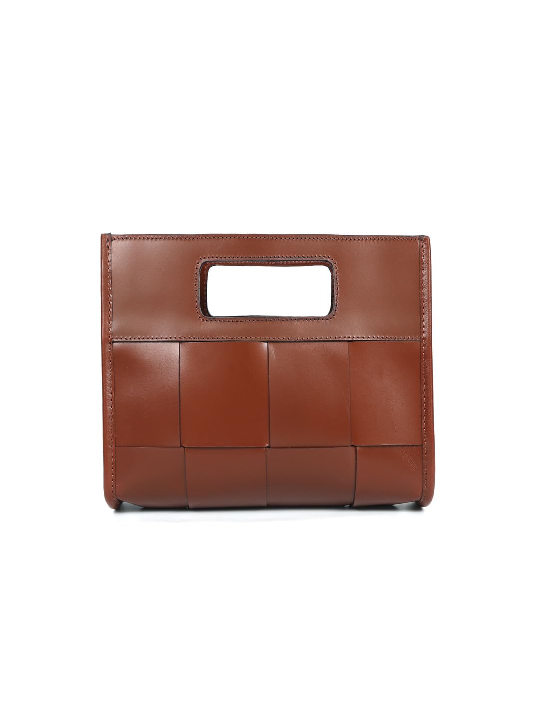 Premium Croc-Embossed Leather Tote Bag with Zip Pocket & Structured Double Handles-image-43