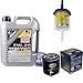 Produktbild QR-PARTS 69406199 Filter Set Inspektionspaket 5 Liter Motoröl Top Tec 4100 5W-40 SCT Germany Kraftstofffilter Ölfilter