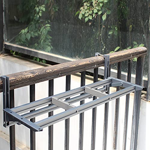 Table suspendue pour balustrade de balcon bureau ordinateur pliable