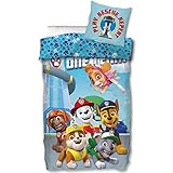 kinder duvet 135x200 🐾 ENDLICH GERNE SCHLAFEN: Mit deiner angesagten Paw Patrol Bettwäsche 135x200 80x80 macht Schlafen gehen wieder Spaß. Die Kuschelbettwäsche zum Wenden bietet vielfältige Motive in satten Farben. Auf dem Bettbezug gibt es immer wieder etwas Neues zu entdecken