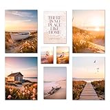 ARTFAVES® Poster Set - VINTAGE SEA SUMMER - mehrteilige 