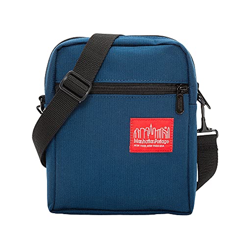 Manhattan Portage City Lights 1403, Sac bandoulière 17x22x5 cm - Bleu Marine – vue 3