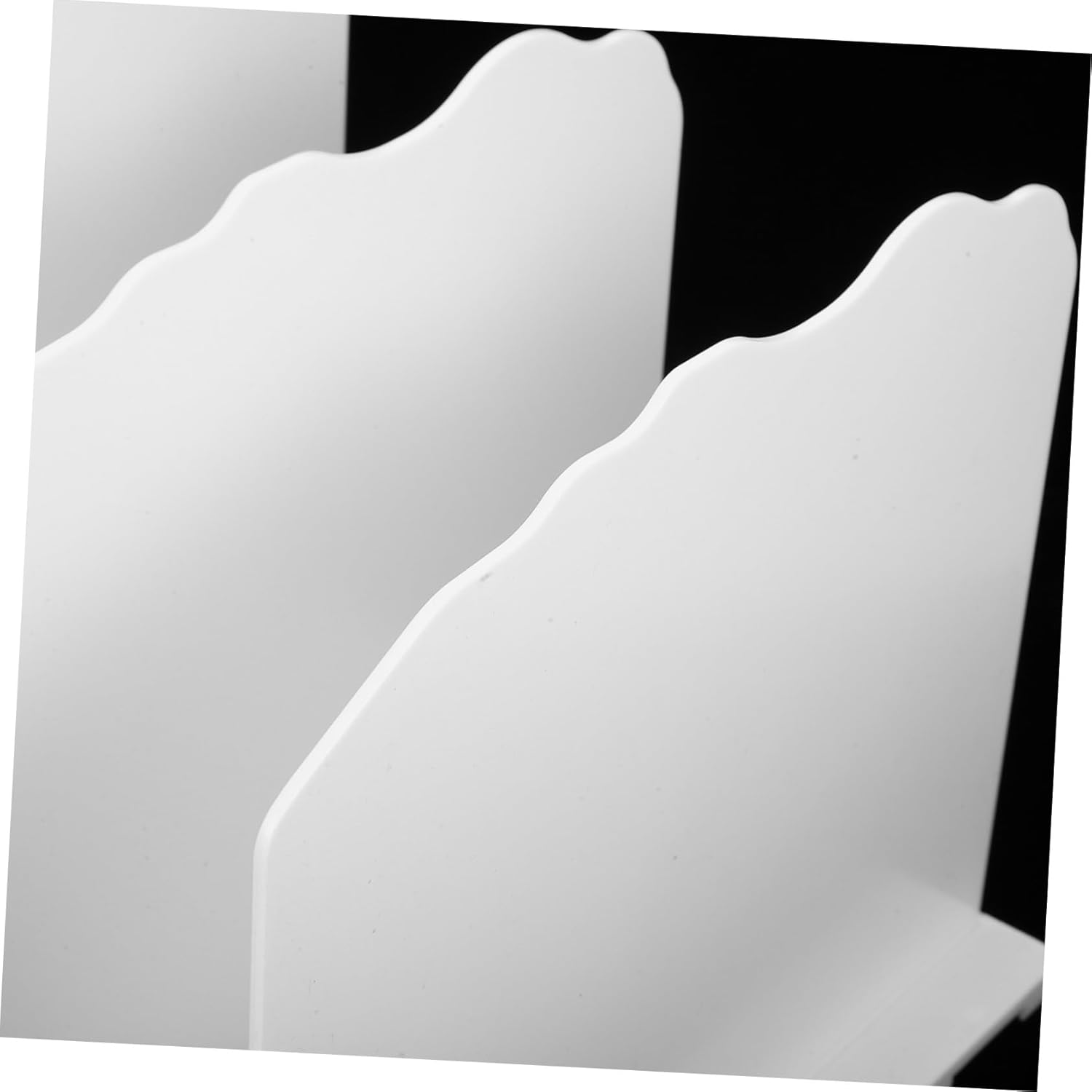 2pcs Adjustable Handbag Storage Rack Wavy Design Closet Organizer Shelf Dividers for Purses and Books Multi-Purpose Purse Holder for Use