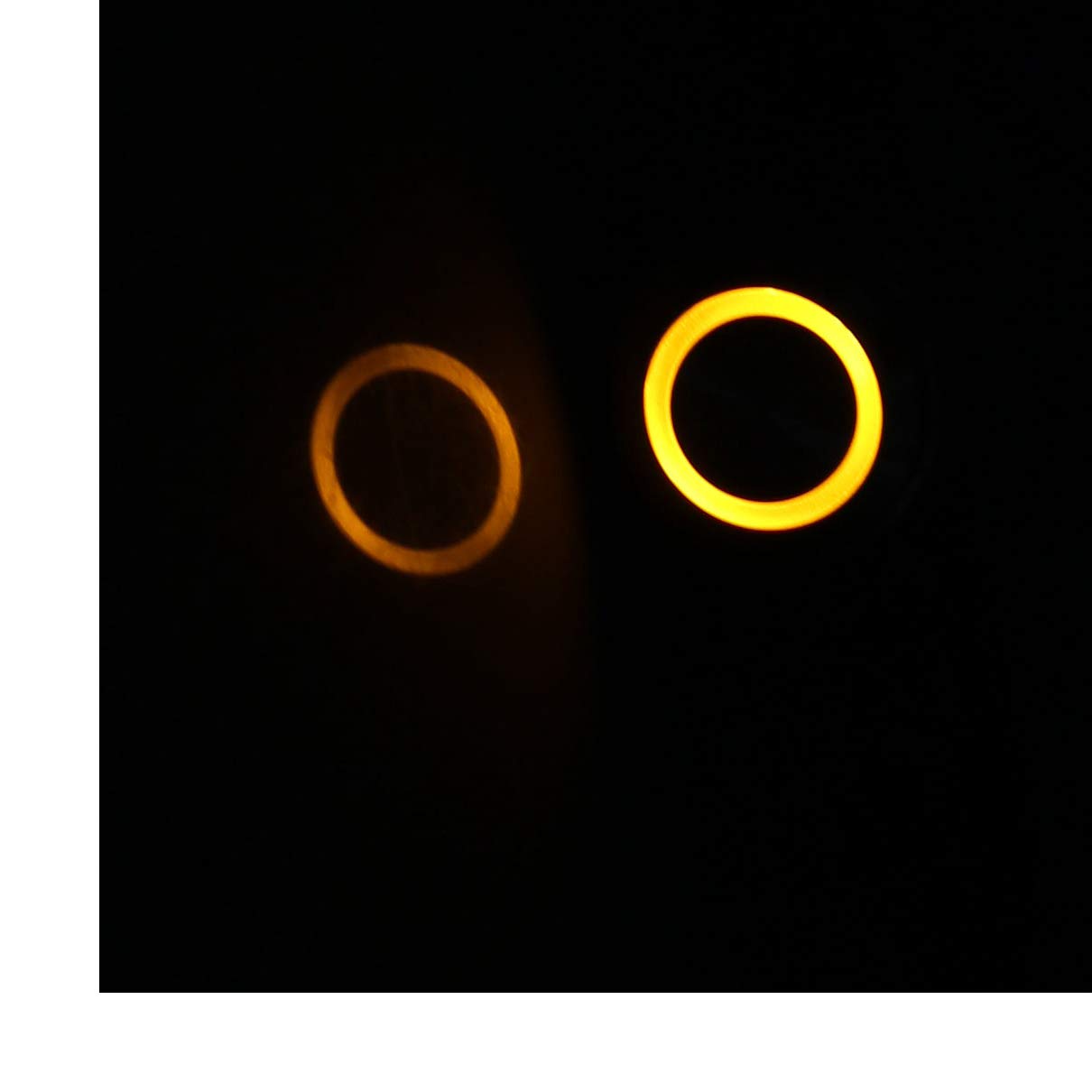 Aexit 12V 16mm Wall Switches Thread Dia Yellow LED Lamp Momentary Metal Switches Pushbutton Switch