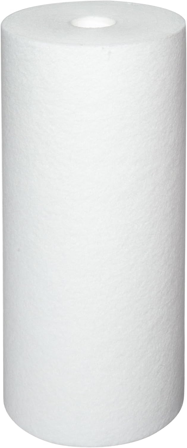 Pentair Pentek DGD-5005 Grand filtre à eau bleu, cartouche de filtre à sédiments de rechange pour toute la maison, 25,4 cm x 11,4 cm, 5 microns, lot de 1