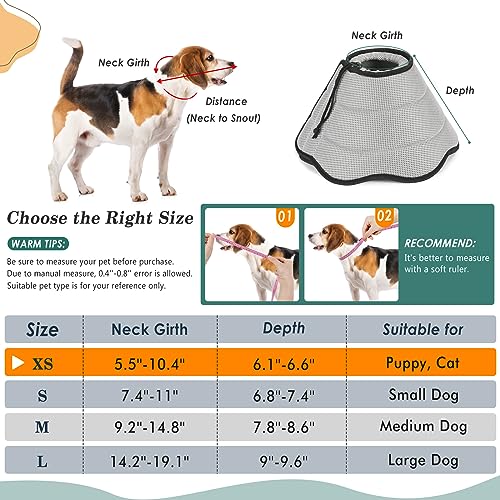 VavoPaw Pet Recovery Collar for Dogs Soft Recovery Dog Cone Collar - Image 2
