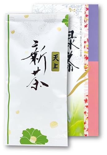 2025年産 新茶 ギフト 深蒸し掛川茶 静岡茶 天上100g 1袋箱入 ラッピング有り