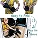 kinder Fluff Car Window Shade (4X Transparent Sunshades) - The Only Certified Car Window Sun Shade for Driver Proven to Block 99.95% UVR - Standard