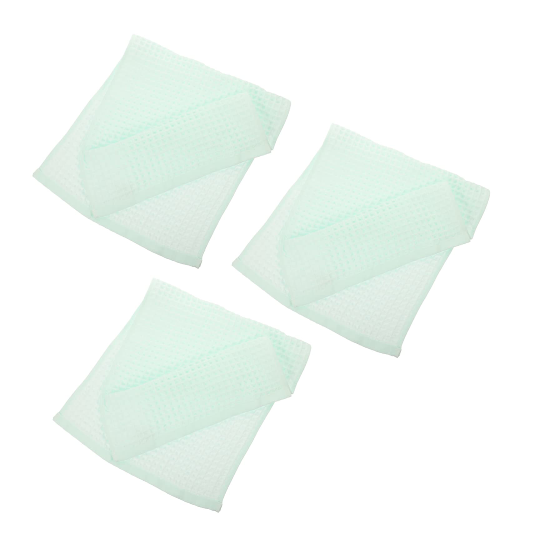 Toallas de piscina TOPBATHY de algodón tipo gofre con secado rápido en pack de 3