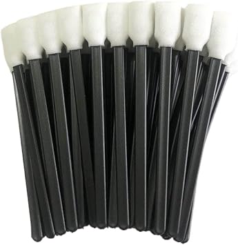 50PCS Black Printhead Cleaning Foam Compatible with Roland Mimaki Mutoh Printers Printhead Maintenance Tool