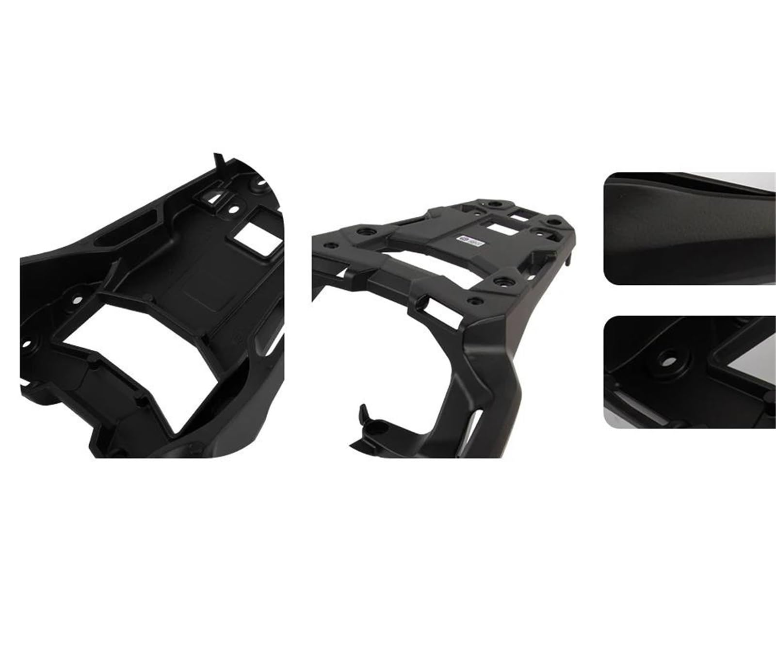 Portaequipajes Cubierta del Marco del Portaequipajes Trasero De Motocicleta Soporte para XADV 750 para Forza 750 (2025-2024) Portaequipajes Trasero para Motocicleta(Negro)