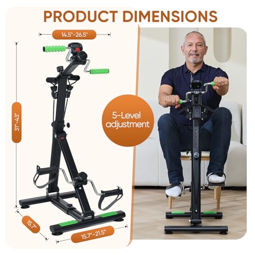 ZIDAFIT Pedal Exerciser Bike