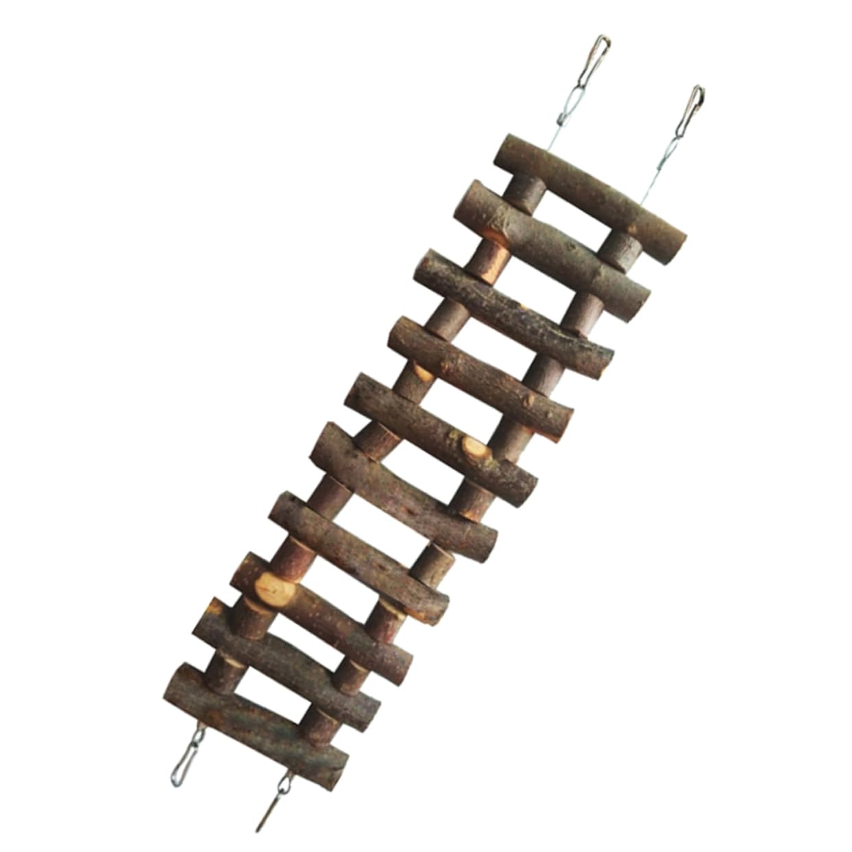 SUPVOX Parrot Climbing Ladder Wooden Step Ladder Toy Bird Training Exercise Chinchilla Guinea Pig Toy Accessory