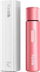 Fanttik E1 Max 3.7V Mini Electric Screwdriver-White & S1 Capsule 3.7V Cordless Screwdriver-Pink