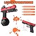 Electric Gel Toys New X5, Full Auto Splat-Blaster Includes Drum and Goggles for Outdoor Team Game, X2 Upgrade Version for Ages 14+,red