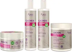 Apse Cachos Shampoo e Condicionador e Máscara e Ativador