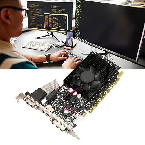 Tarjeta gráfica DDR3 GT210 para PC de juegos básicos y centro multimedia 5