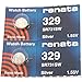 #329 Renata Watch Batteries 2Pcs
