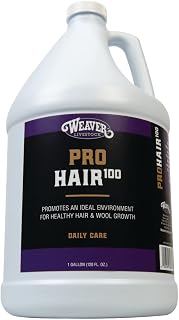 Weaver Livestock ProHair100 Healthy Hair and Wool Rejuvenating Livestock Hair Conditioner for Sheep, Goats, Cattle, and More, Pet Grooming Essentials