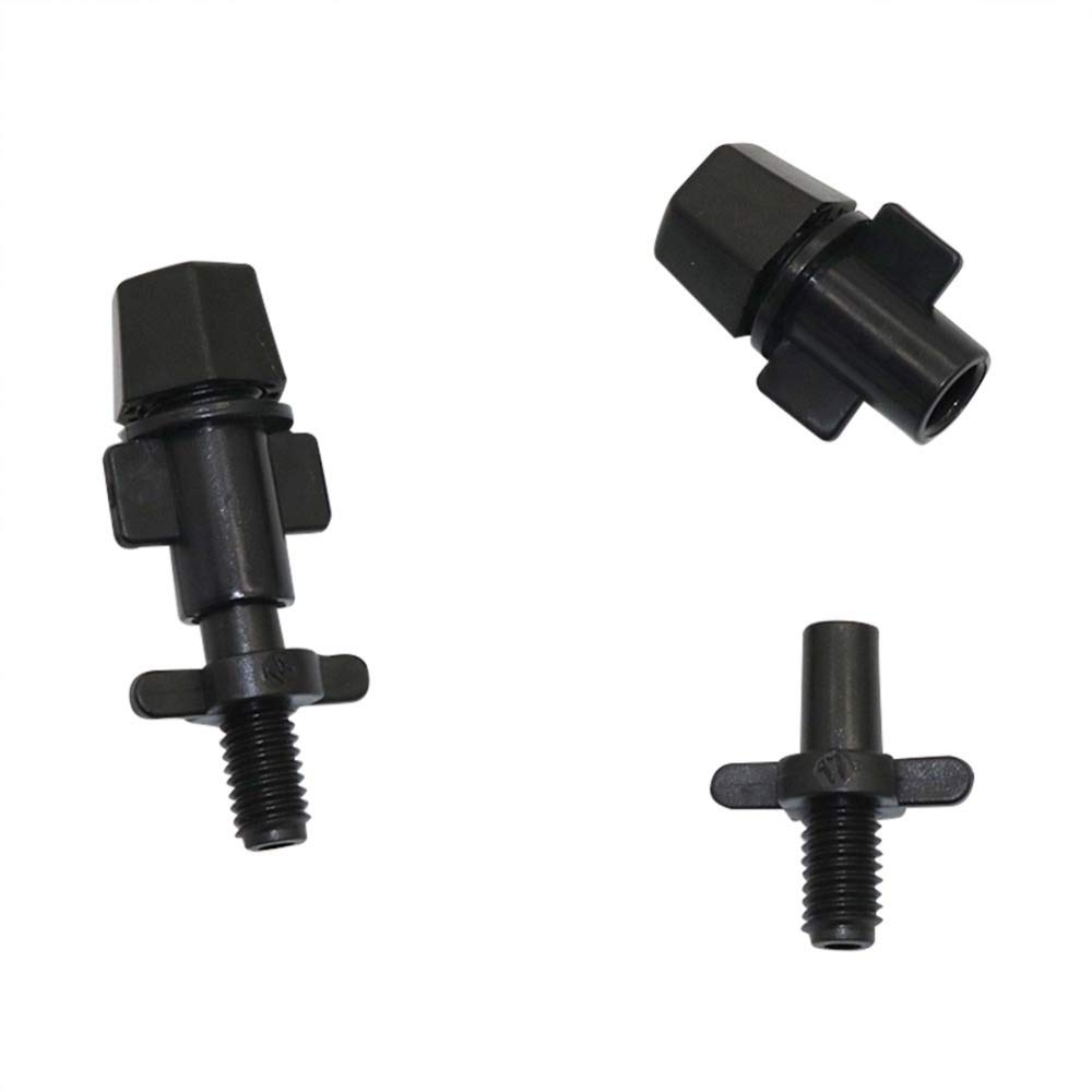 10 Ugelli Nebulizzatori Per Irrigazione A Goccia, Attacco Filettato 6 Mm, Portata 7.5-8.6 L/h, Raggio 0.5-0.9 M