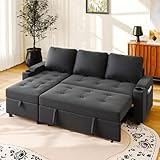 canapé convertible 2 places 3. Canapé d’angle convertible modulable en L avec méridienne inversible : Son système de fixation permet une personnalisation complète de la configuration, grâce à des éléments latéraux détachables et une orientation inversible (gauche/droite). Son design pragmatique s’intègre aisément à n’importe quel aménagement d’espace.