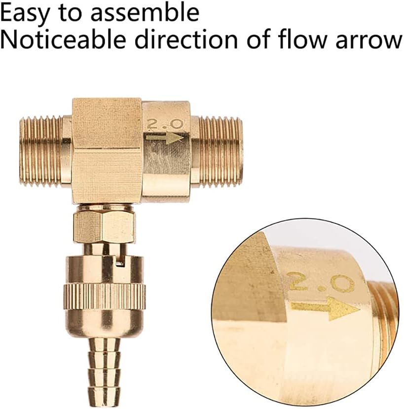 Adjustable Soap Injector for High Pressure Washer Siphon Hose with Filter Soap Nozzle