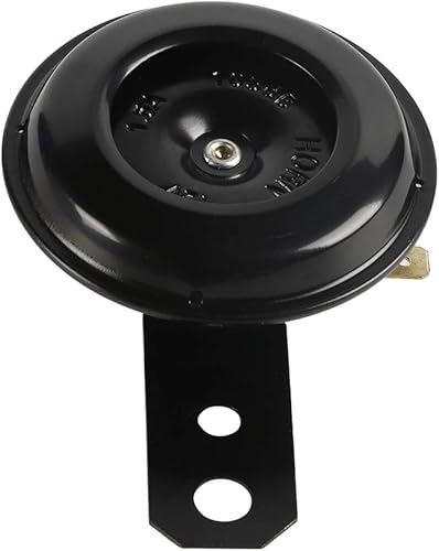 Bocina de aire para motocicleta, 12 V, 1.5 A, súper 105 dB, scooter, ciclomotor, ATV, motocicleta, coche, bocina eléctrica, bocina eléctrica,