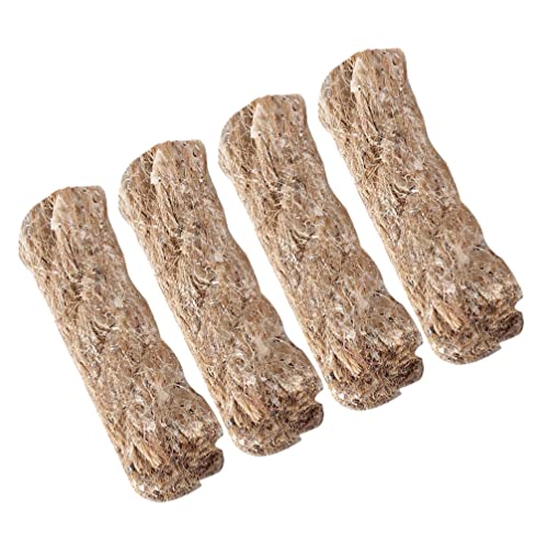 BESPORTBLE 4pcs Portable Fire Starter Jute Rope Wick Jute Cord for Outdoor Hiking Bbq Supplies Camping Fire Starter