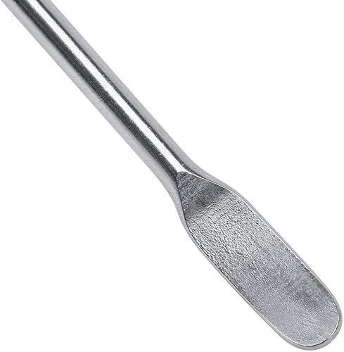 Miniatura 7 de Diyeeni Aguja de café de 5.3 in  5,3 pulgadas, cabeza de bolígrafo en espiral de acero inoxidable, aguja de arte de café para café con leche,