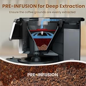 Gevi 12 Cup Programmable Drip Coffee Maker with Touch Screen, Fast and Strong Brew, Auto Shut-Off, 4-Hour Keep Warm Plate, Iced Coffee Option, Anti-Drip System, Permanent Filter Gevi 12 Cup Programmable Drip Coffee Maker with Touch Screen Fast and Strong Brew Auto Shut Off 4 Hour Keep Warm Plate Iced Coffee Option Anti Drip System Permanent Filter