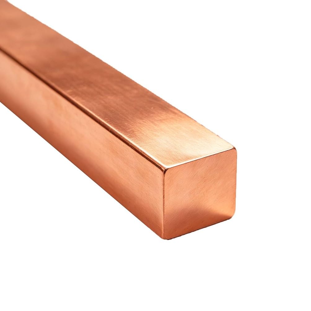 Dxcaicc Barra Piatta in Rame Pieno per Apparecchiature di Saldatura Lunghezza 500MM Spessore 20MM Piastra di Rame,Width 30mm