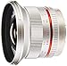 Produktbild Samyang SY12M-MFT-SIL 12 mm F2.0 Ultra-Weitwinkelobjektiv für Olympus/Panasonic Micro 4/3 Kameras, silberfarben