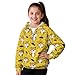 Hawapod Hoodies For Teens Girls Tiger Print Soft Casual Fashion Animal Sweatshirt Vacation Holiday Half Zip Yellow Pullover Sweatshirts