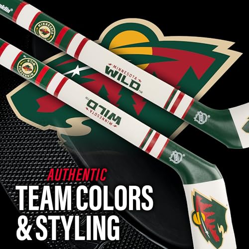 Image of Franklin Sports NHL Team Mini Soft Hockey Stick Set - NHL Team Soft Foam Mini Hockey Stick and Ball - Great Toy for Kids
