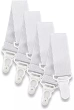 Prendedor de Elástico para Lençol, Prendedor de Lençol, Prendedor para Lençol, Kit com 4 unidades Cama Posta Dom Hidalgo