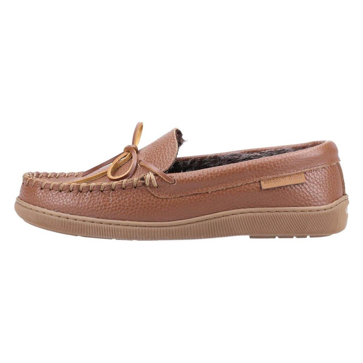 Hush Puppies Men's Ace Leather Slipper Brown Size 7 (41)