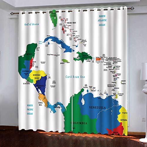 Rideaux et draperies isolant thermiques opaques 132x160 cm blancs - 2