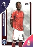 2025-26 TOPPS PREMIER LEAGUE #247 ANTHONY ELANGA NOTTINGHAM FOREST SOCCER OFFICIAL TRADING CARD OF SOCCER