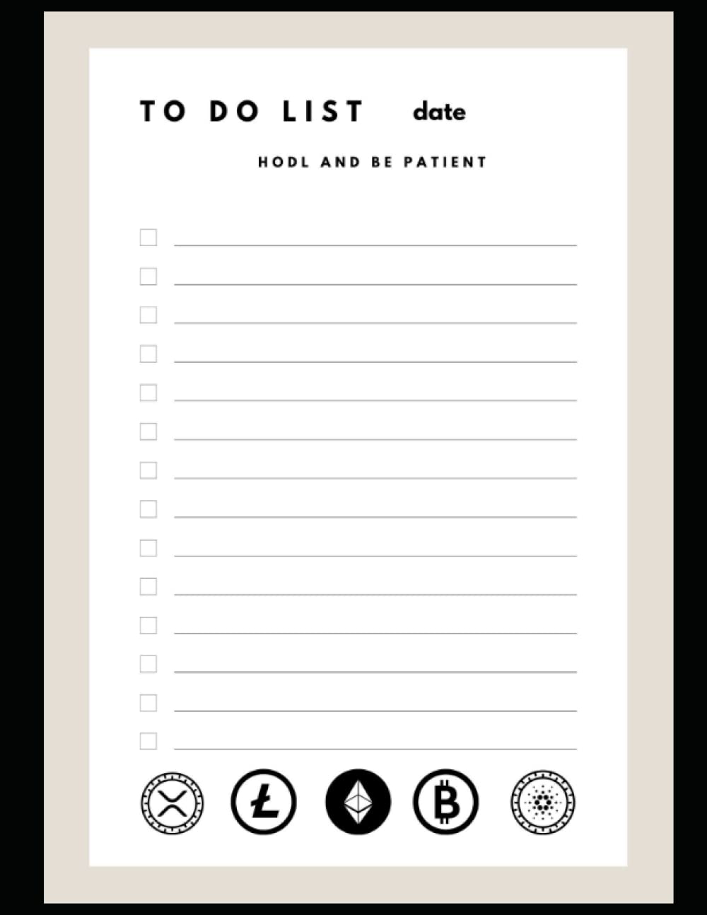 To Do List: Crypto is King