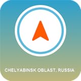 Navigationssystem. Tscheljabinsk, Russland GPS