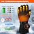 Heated Gloves, Heated Gloves for Men Women Rechargeable Electric Gloves Waterproof Hand Warmers Winter Thermal Gloves for Cold Weather Work Hunting Fishing Running Cycling Hiking Skiing Motorcycle