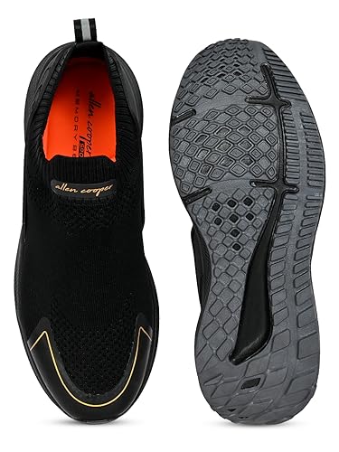 Image of Allen Cooper Training,Atheletic,Gym,Sports Comfortable Extra Max Cusion with Memory Foam Insole,Anti Skid Tech Grip Walking Shoes for Men(650|Color Options- Black,White,Grey /Olive /Size-6,7,8,9,10)