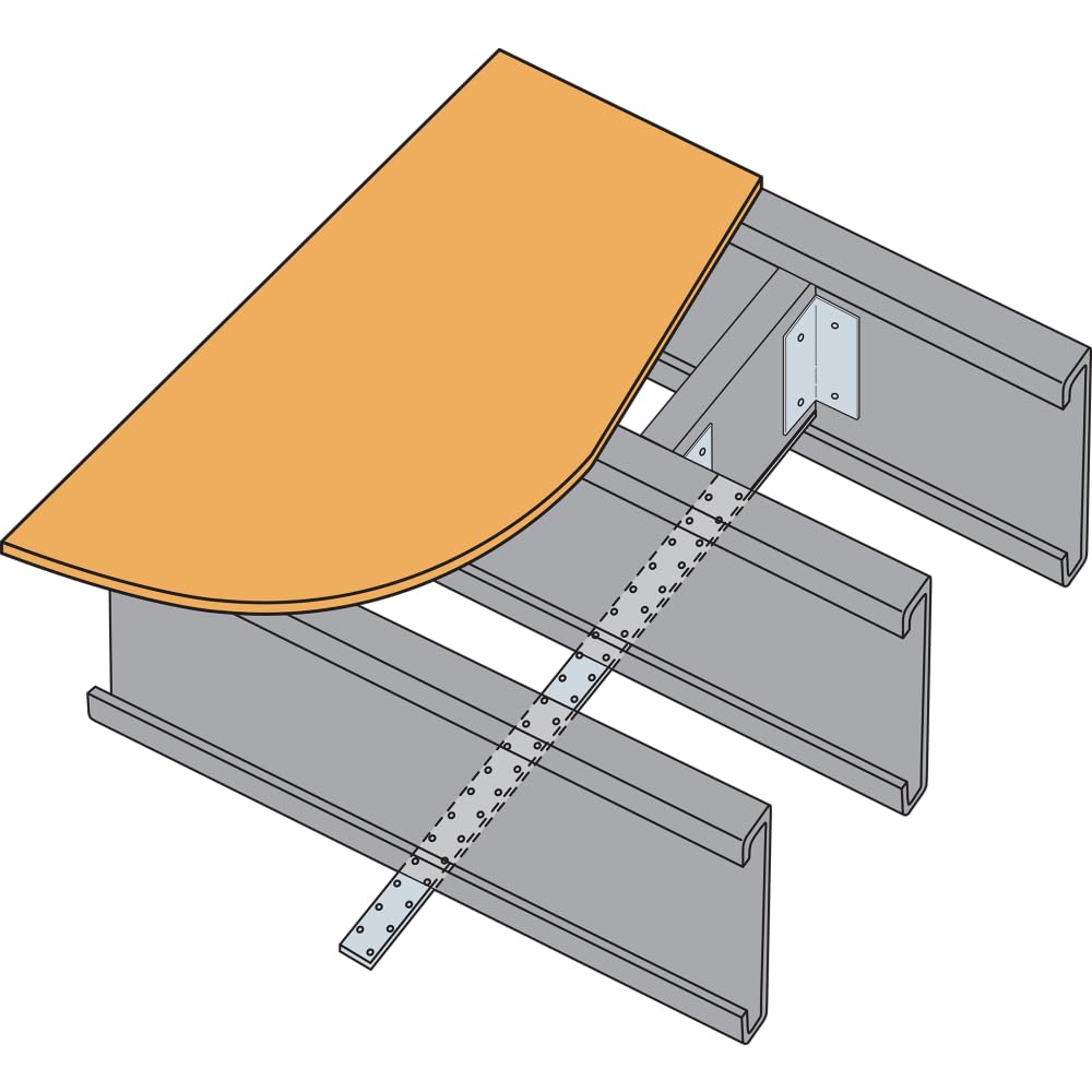 Simpson Strong Tie cs16-r 16-GAUGE correa en espiral, 25 '