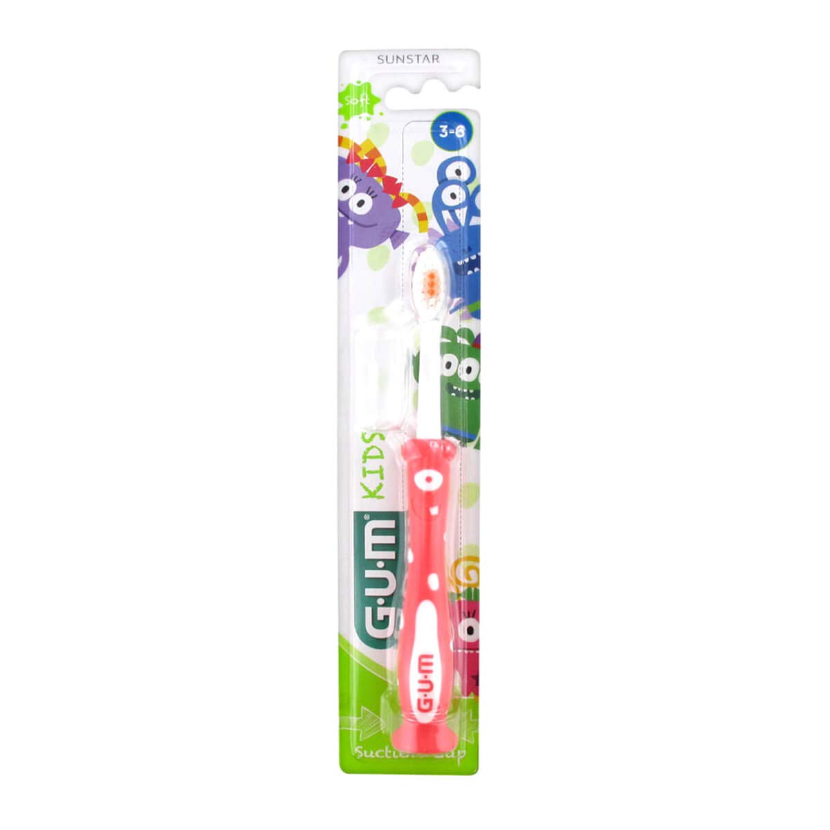 Sunstar Gum Kids 2+ Soft toothbrush for children over 2 years, 1 pc.