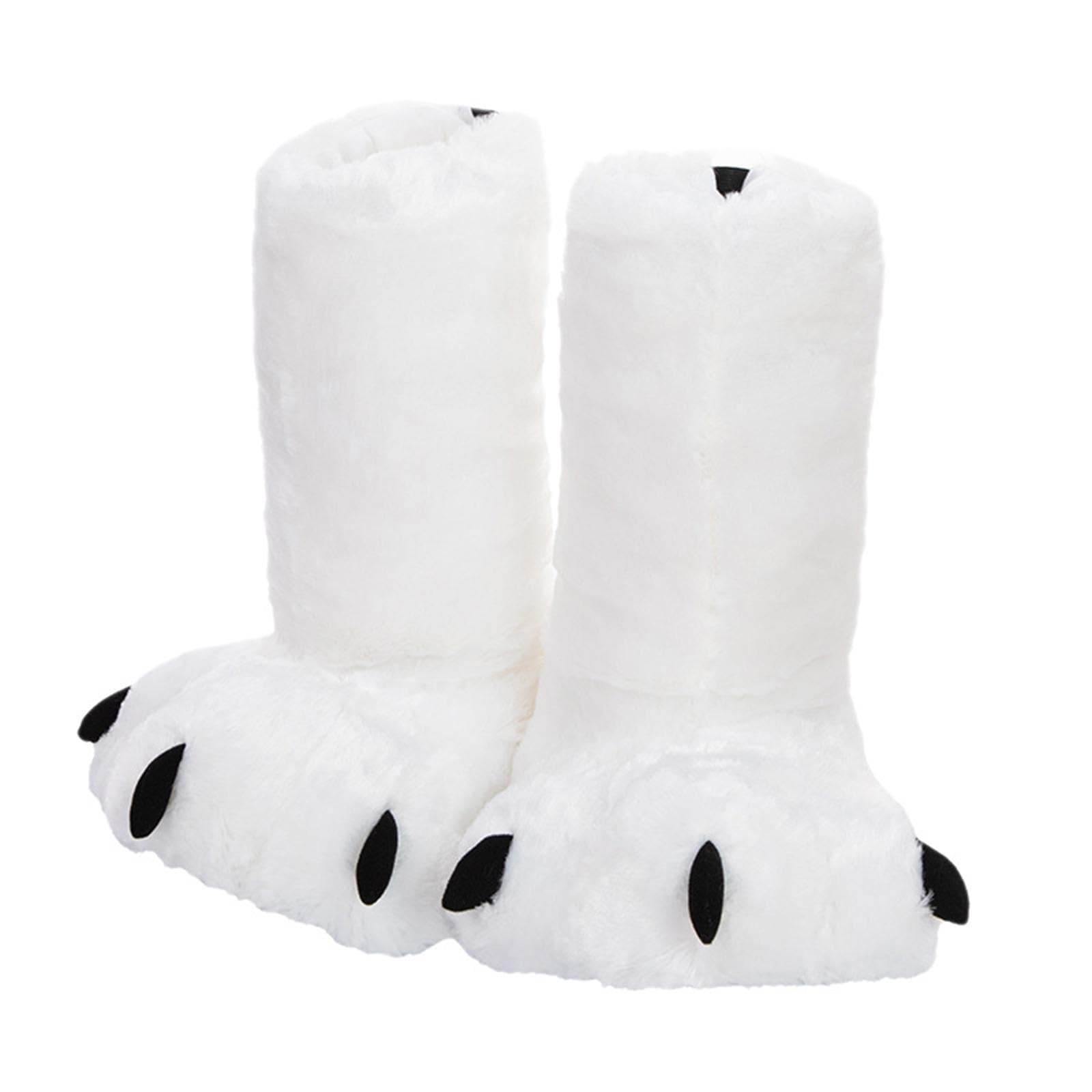 nivaa Plush Paw Shoes Comfortable Footwear Birthday Women House Slipper Boots L-picture-10