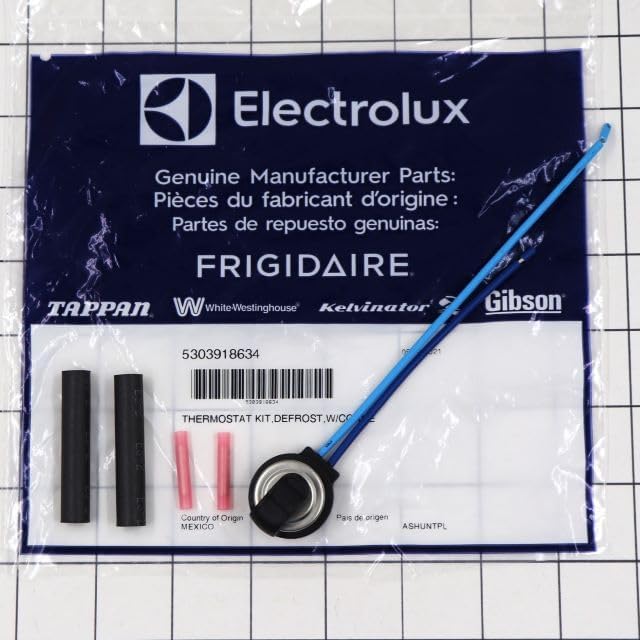 Allstar Appliance Parts 5303918634 Refrigerator Defrost Thermostat Kit